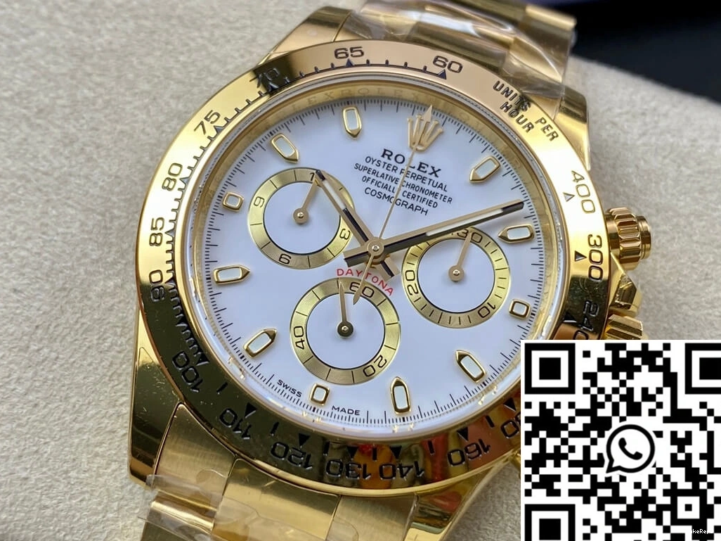 Rolex White Gold M116508-0001 Yellow Factory Daytona Dial BT 1207